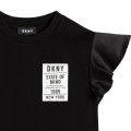 Robe à manches fantaisie DKNY pour FILLE