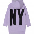 Hooded sweatshirt dress DKNY for GIRL