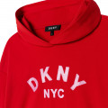 Robe à capuche fantaisie DKNY pour FILLE