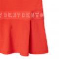 Vestito maniche corte cotone DKNY Per BAMBINA