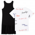 2-in-1 dress with t-shirt DKNY for GIRL