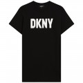 Vestido 2 en 1 con el logo DKNY para NIÑA