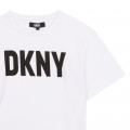 Robe 2-en-1 bretelles sequins DKNY pour FILLE