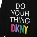 Jersey sweatshirt dress DKNY for GIRL
