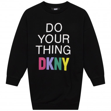 Sweatshirtkleid mit Fleece DKNY Für MÄDCHEN