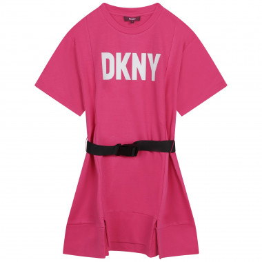 Robe ceinturée manches courtes DKNY pour FILLE