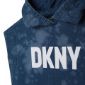 Sleeveless hooded dress DKNY for GIRL
