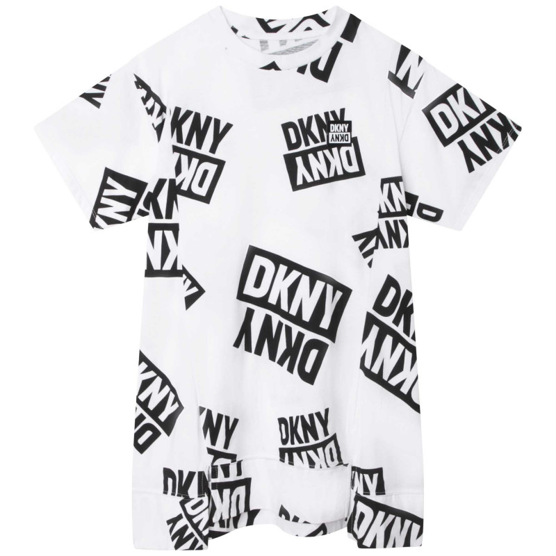 DKNY Newspaper Print T-Shirt (6-16 Years)