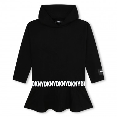 Robe molletonnée à capuche DKNY pour FILLE