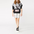 Jupe fantaisie zippée DKNY pour FILLE