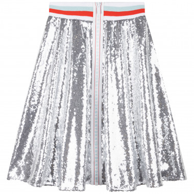 Silver sequined skirt DKNY for GIRL