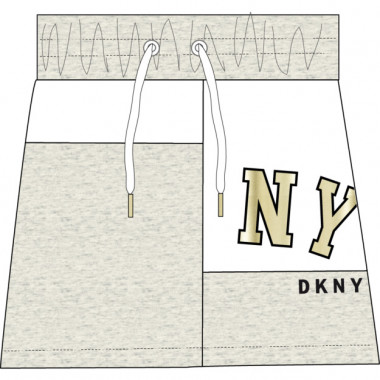 Jupe courte légèrement évasée DKNY pour FILLE
