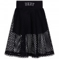 Falda con cintura elástica DKNY para NIÑA