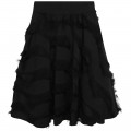 Fringed zip-up skirt DKNY for GIRL