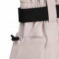 Falda con bolsillos y cinturón DKNY para NIÑA