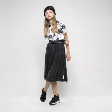 Pleated skirt with belt DKNY for GIRL