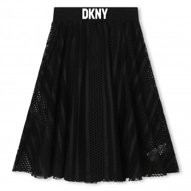 Falda de ceremonia de rejilla DKNY para NIÑA