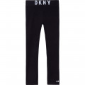 Leggings in cotone bio DKNY Per BAMBINA