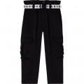 Twill combat trousers DKNY for GIRL