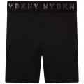 Pantalón ciclista elástico DKNY para NIÑA