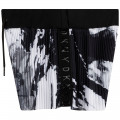 Pantaloncini plissettati con stampa DKNY Per BAMBINA