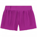 Plain pleated shorts DKNY for GIRL