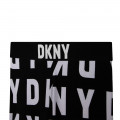 Leggings de algodón estampado DKNY para NIÑA