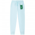 Pantaloni felpati da jogging DKNY Per BAMBINA