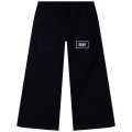 Pantaloni larghi con tasche DKNY Per BAMBINA