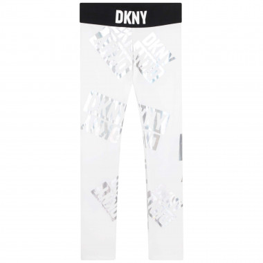 Legging girovita elasticizzato DKNY Per BAMBINA