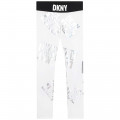 Legging met elastische taille DKNY Voor