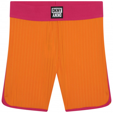 Shorts con vita elasticizzata DKNY Per BAMBINA