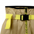 Pantalón corto con cinturón DKNY para NIÑA