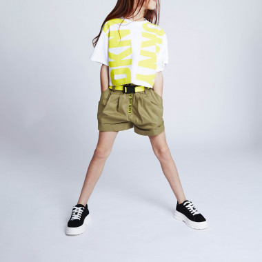Shorts with belt DKNY for GIRL