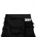 Jupe short avec franges DKNY pour FILLE