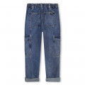 Katoenen jeans DKNY Voor