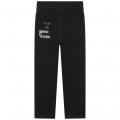 Pantalon de jogging molletonné DKNY pour FILLE