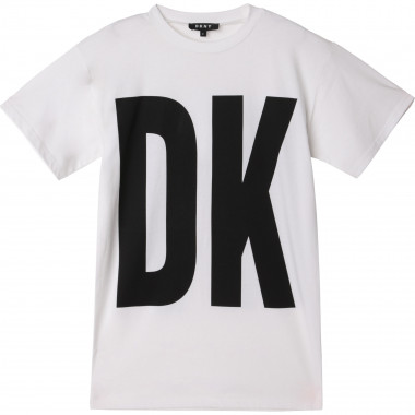 T-shirt loose in cotone bio DKNY Per BAMBINA