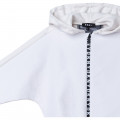 CARDIGAN A CAPUCHE DKNY pour FILLE