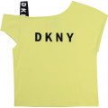 T-shirt à bretelle élastiquée DKNY pour FILLE