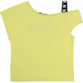 T-shirt à bretelle élastiquée DKNY pour FILLE
