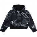 Hooded sweatshirt DKNY for GIRL
