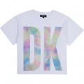 T-shirt forme loose DKNY pour FILLE