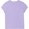 Organic cotton T-shirt DKNY for GIRL