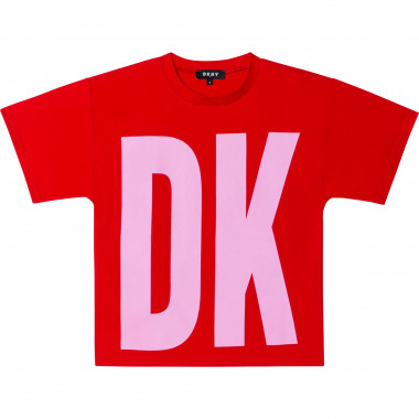 T-shirt logoté DKNY pour FILLE