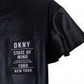 T-shirt brillant DKNY pour FILLE