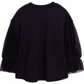 Top with tulle sleeves DKNY for GIRL