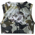 Camouflage print bra top DKNY for GIRL