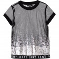 Camiseta 2 en 1 tul y milano DKNY para NIÑA