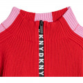 Zipped tricot cardigan DKNY for GIRL